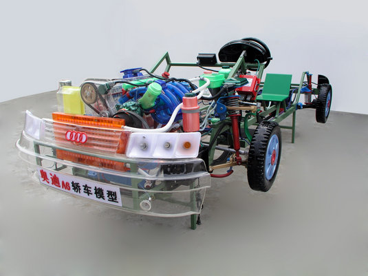 奧迪A6透明整車(chē)模型 奧迪A6透明整車(chē)模型